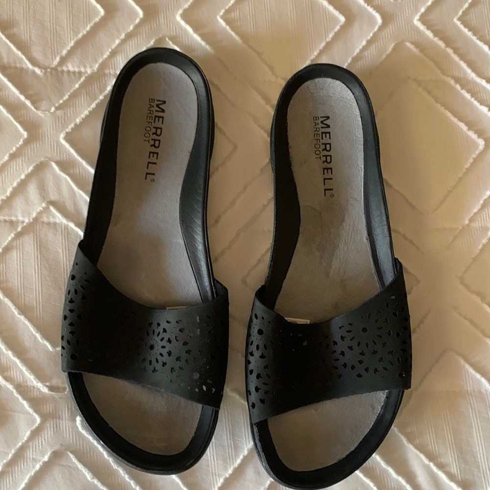 Merrell black sandal